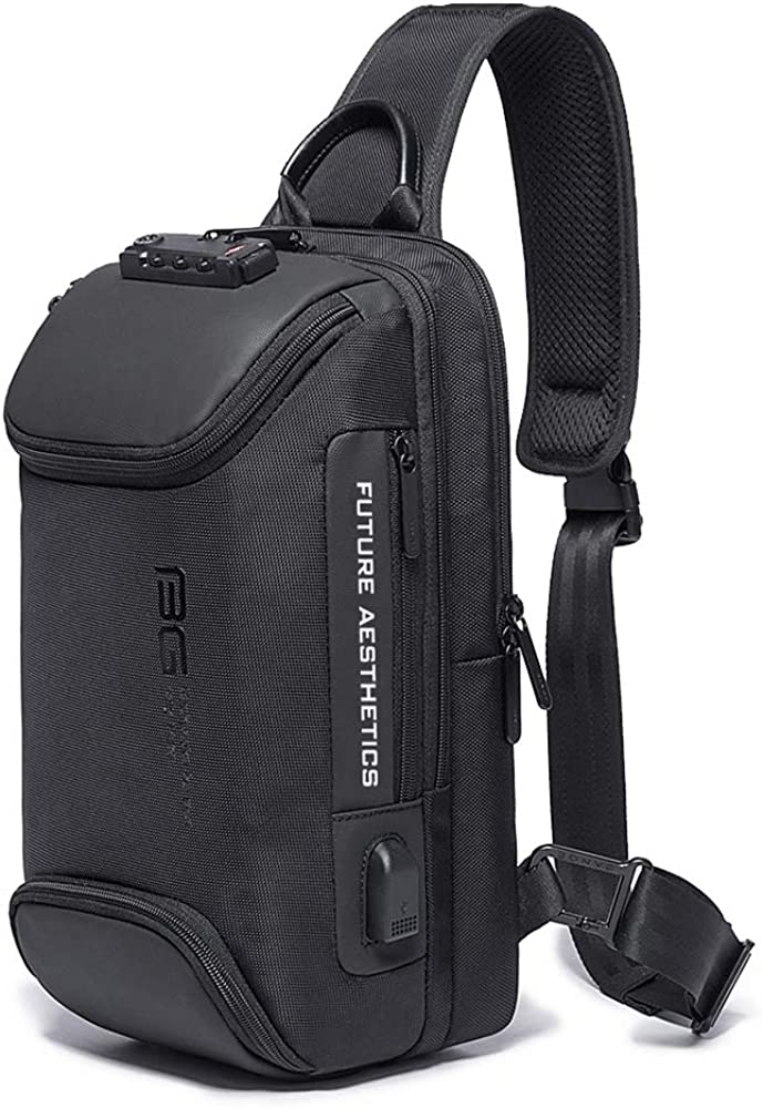 230816072947789_1 OZUKO Sling Backpack Sling Bag Crossbody Backpack Shoulder Casual Daypack Rucksack for Men - Image 1